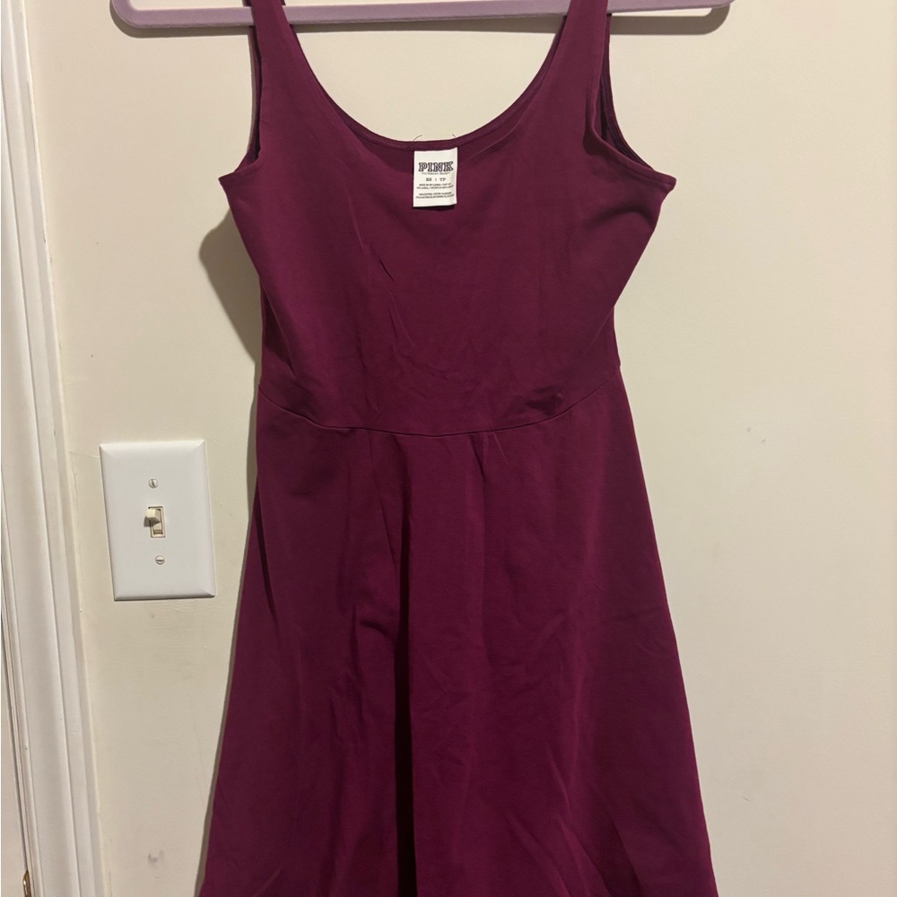 Purple Sleeveless Dress